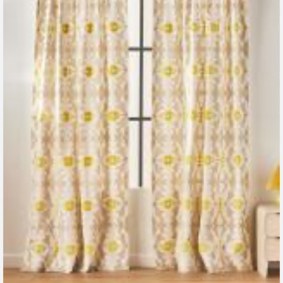 Anthropologie Kemala Curtain Panel Single